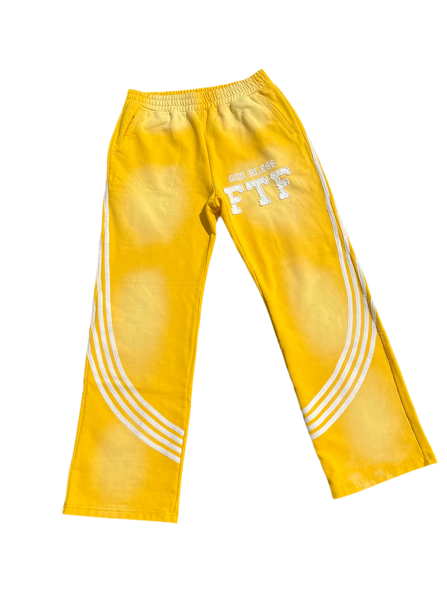 God Bless FTF Striped Sweatpants